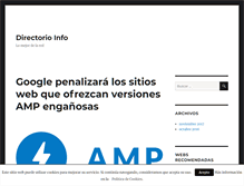 Tablet Screenshot of directorio-info.com.es